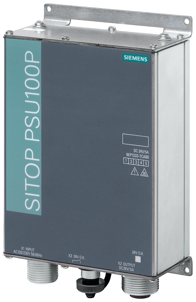 6EP1333-7CA00 SITOP PSU100P IP67 Stabilized power supply input: 120/230