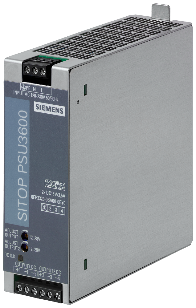6EP3323-0SA00-0BY0 SITOP PSU3600 dual stabilized power supply Input: 120-230