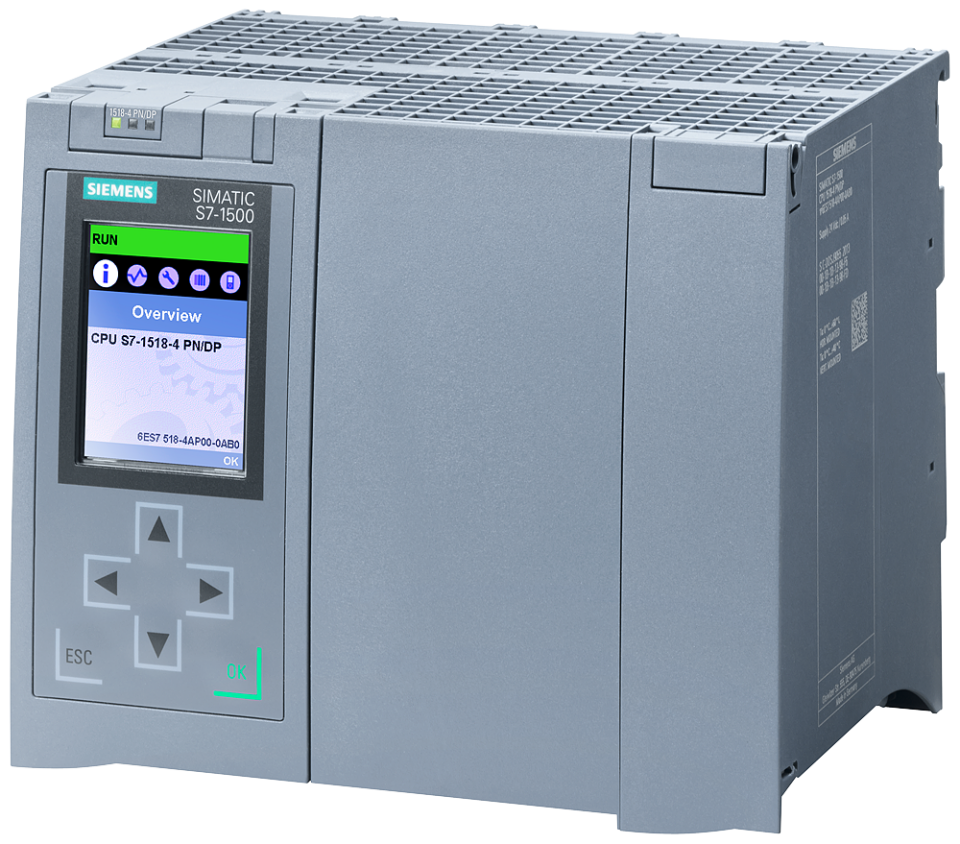 6ES7518-4AP00-0AB0 SIMATIC S7-1500, CPU 1518-4 PN/DP, central processing