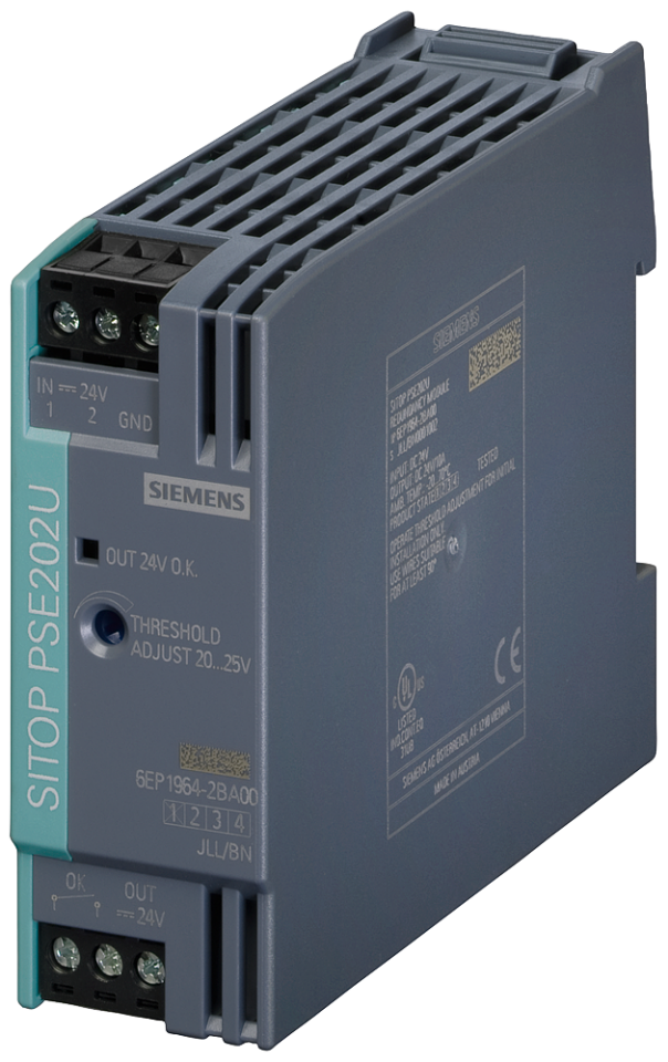 6EP1964-2BA00 SITOP PSE202U 10A Redundancy module Input/output: 24