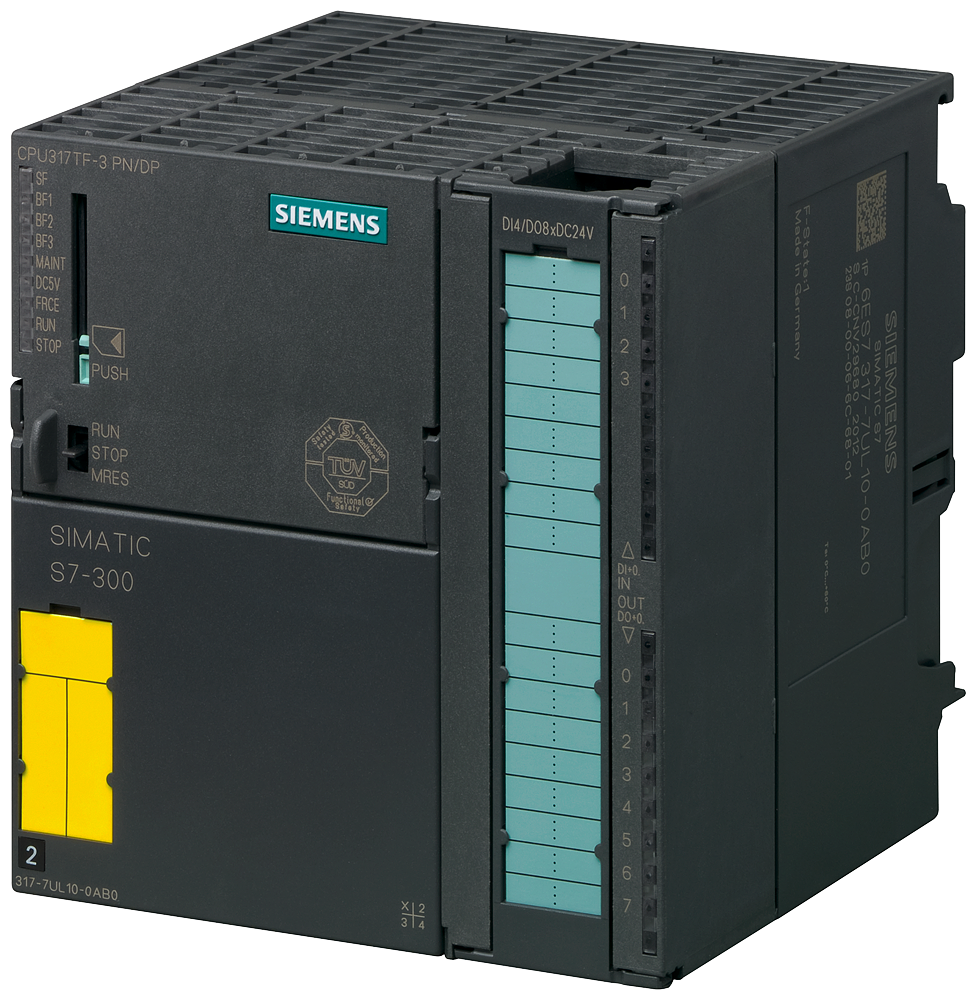 6ES7317-7UL10-0AB0 SIMATIC S7-300, CPU 317TF-3 PN/DP, Central processing