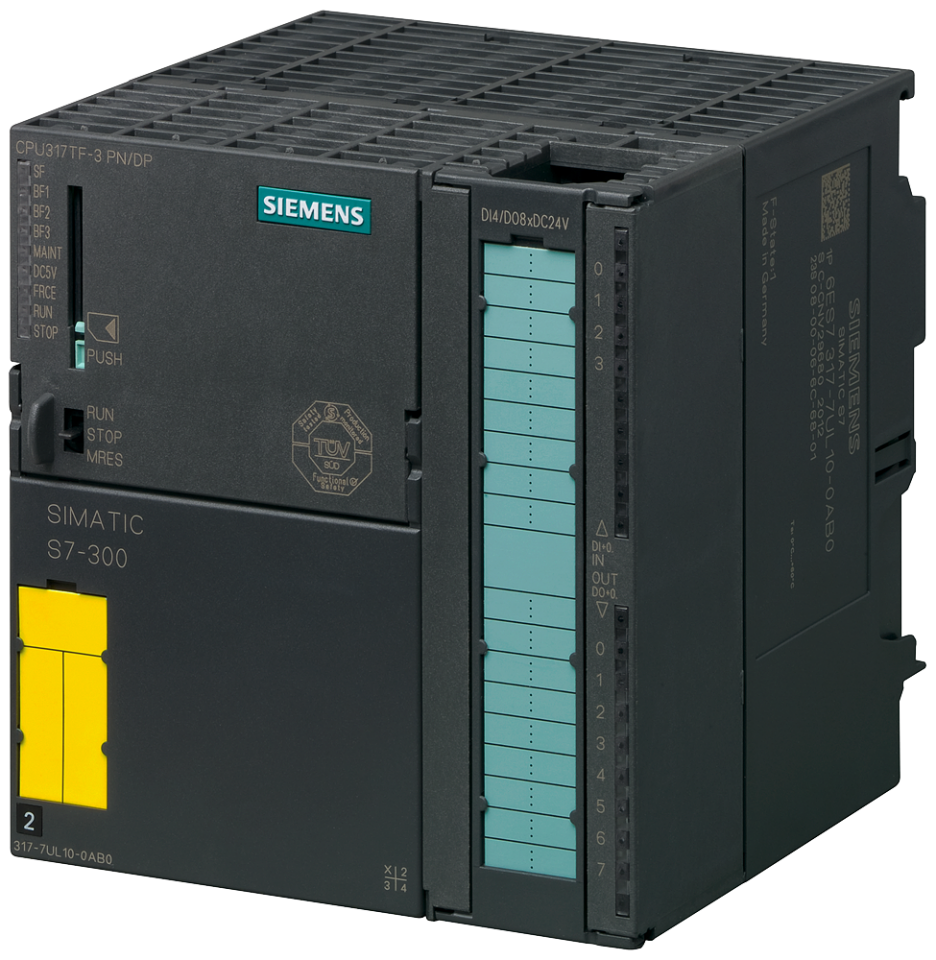 6ES7317-7UL10-0AB0 SIMATIC S7-300, CPU 317TF-3 PN/DP, Central processing