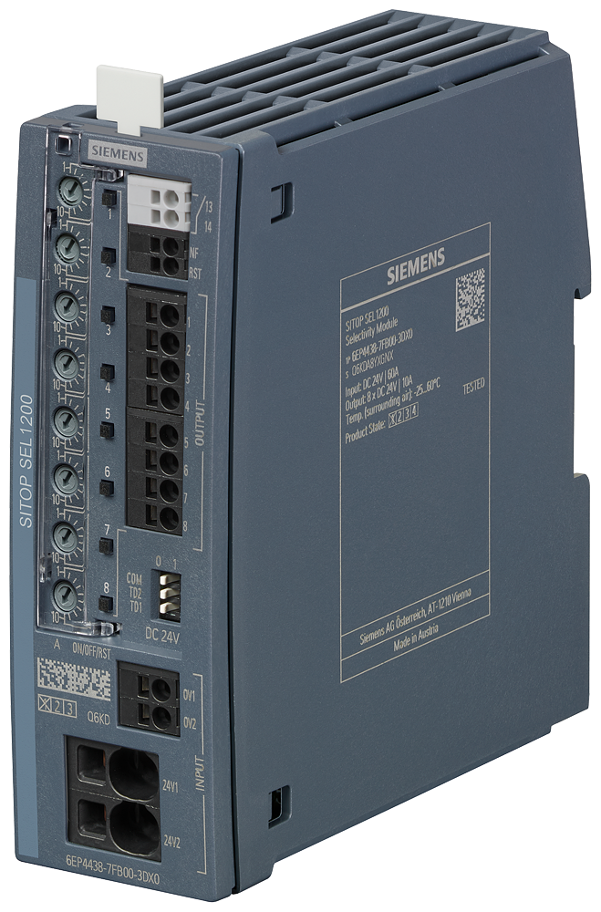 6EP4438-7FB00-3DX0 SITOP SEL1200 selectivity module 8-channel switching