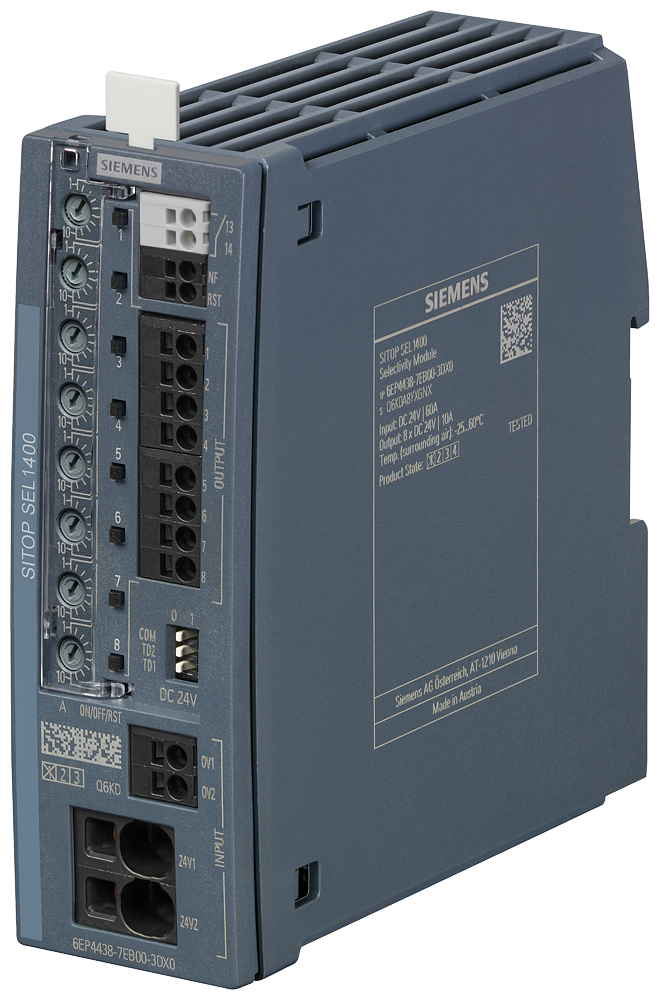 6EP4438-7EB00-3DX0 SITOP SEL1400 10 A selectivity module 8-channel with