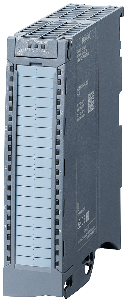 6ES7521-7EH00-0AB0 SIMATIC S7-1500, digital input module DI 16x 24...125