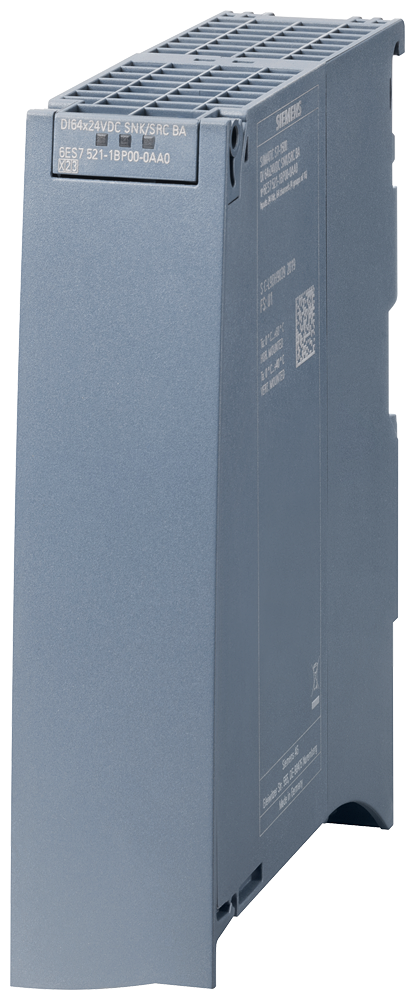 6ES7521-1BP00-0AA0 SIMATIC S7-1500, digital input module, DI 64xDC 24V
