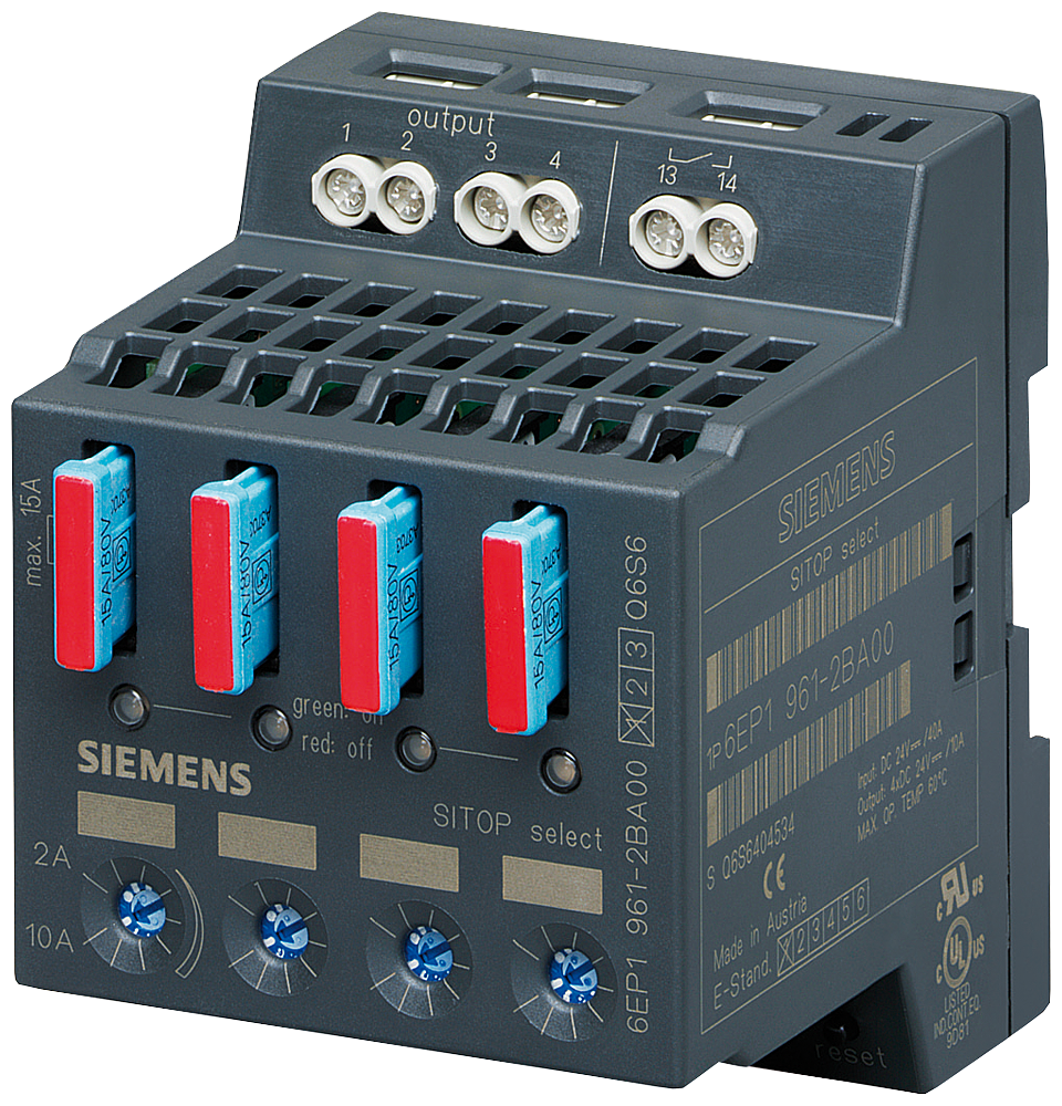 6EP1961-2BA00 SITOP select diagnostics module 4-channel input: 24