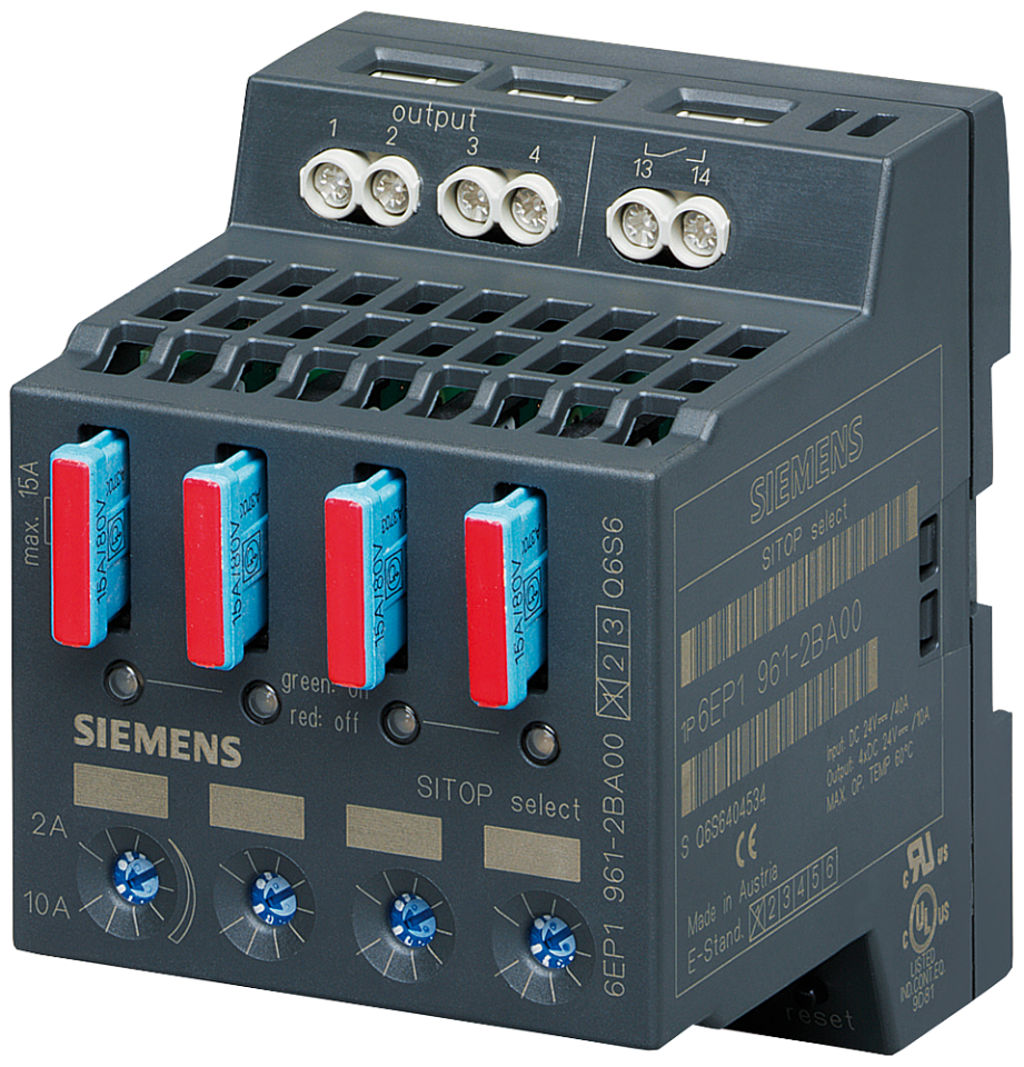 6EP1961-2BA00 SITOP select diagnostics module 4-channel input: 24