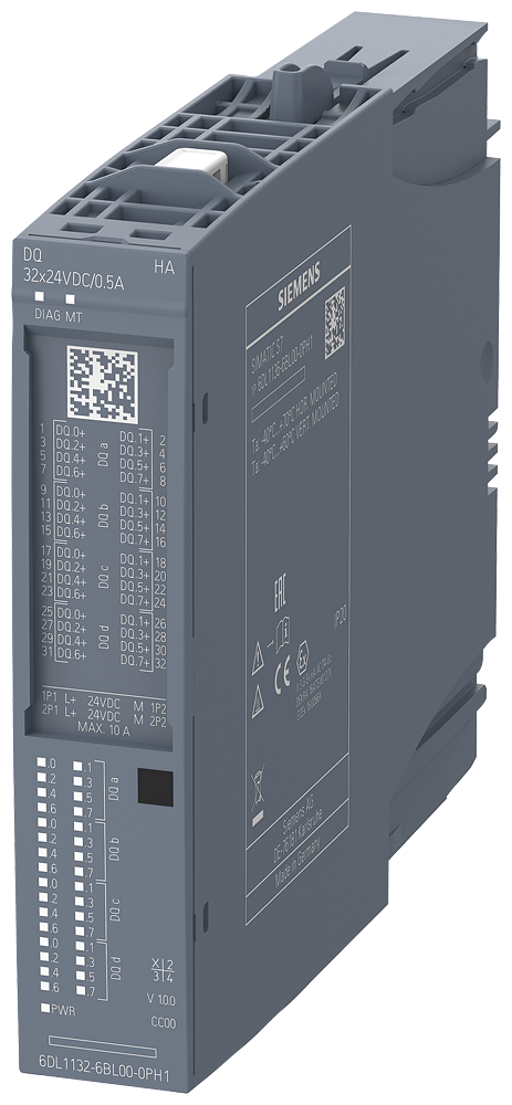 6DL1132-6BL00-0PH1 SIMATIC ET 200SP HA, digital output module, DQ 32X24VDC/0.5A