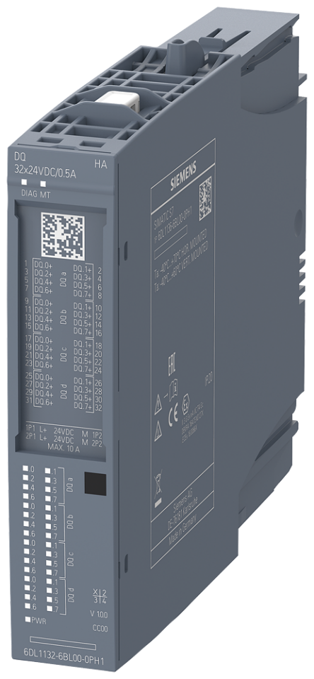 6DL1132-6BL00-0PH1 SIMATIC ET 200SP HA, digital output module, DQ 32X24VDC/0.5A