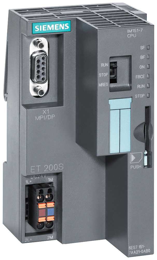 6ES7151-7AA21-0AB0 *** spare part *** SIMATIC DP, IM151-7 CPU for ET200S,