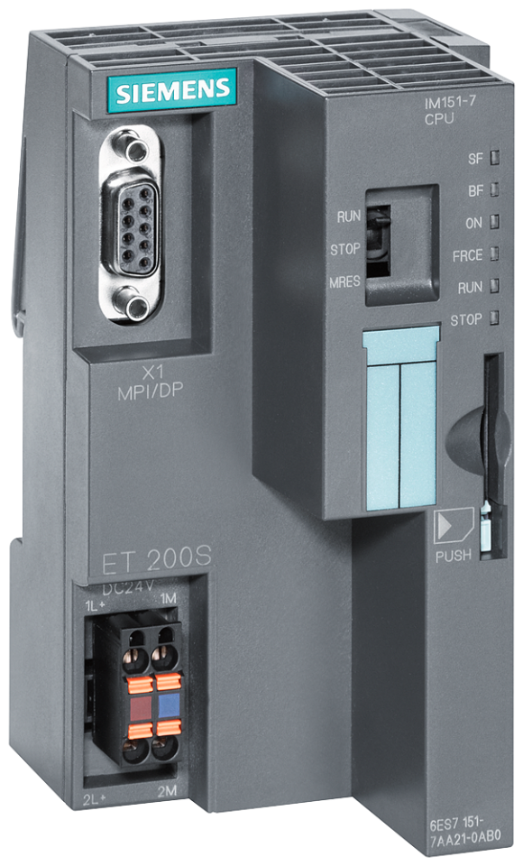 6ES7151-7AA21-0AB0 *** spare part *** SIMATIC DP, IM151-7 CPU for ET200S,