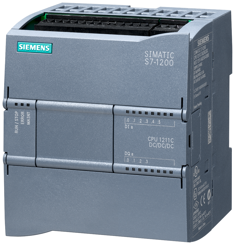 6ES7211-1AE40-0XB0 SIMATIC S7-1200, CPU 1211C, compact CPU, DC/DC/DC,