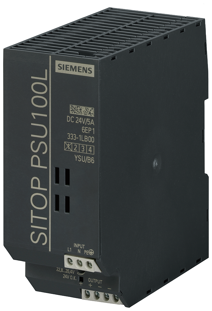 6EP1333-1LB00 SITOP PSU100L 24 V/5 A Stabilized power supply input: