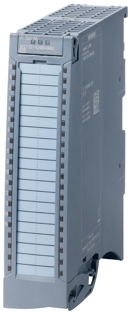 6ES7531-7LH00-0AB0 SIMATIC S7-1500, analog input module AI 16xU BA, 16-bit