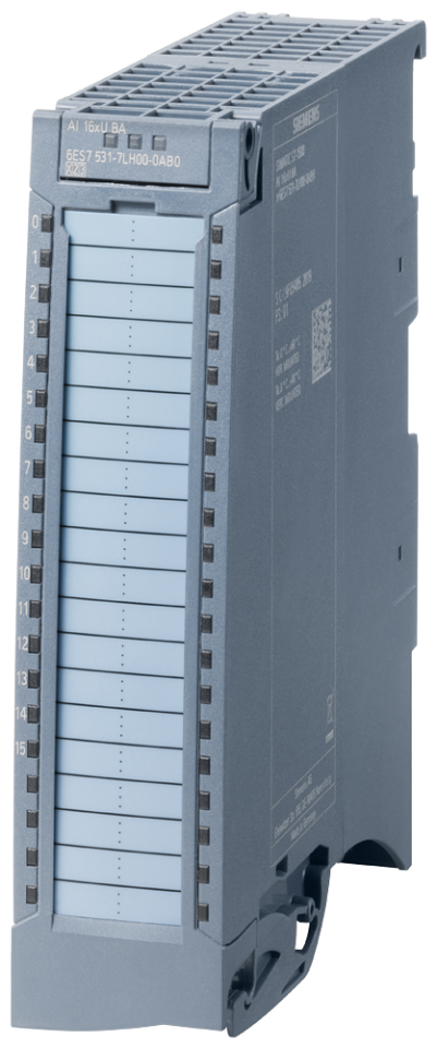 6ES7531-7LH00-0AB0 SIMATIC S7-1500, analog input module AI 16xU BA, 16-bit