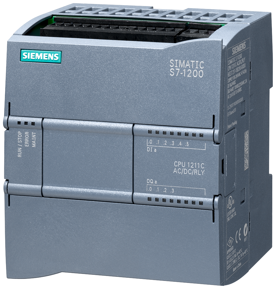 6ES7211-1BE40-0XB0 SIMATIC S7-1200, CPU 1211C, compact CPU, AC/DC/relay,