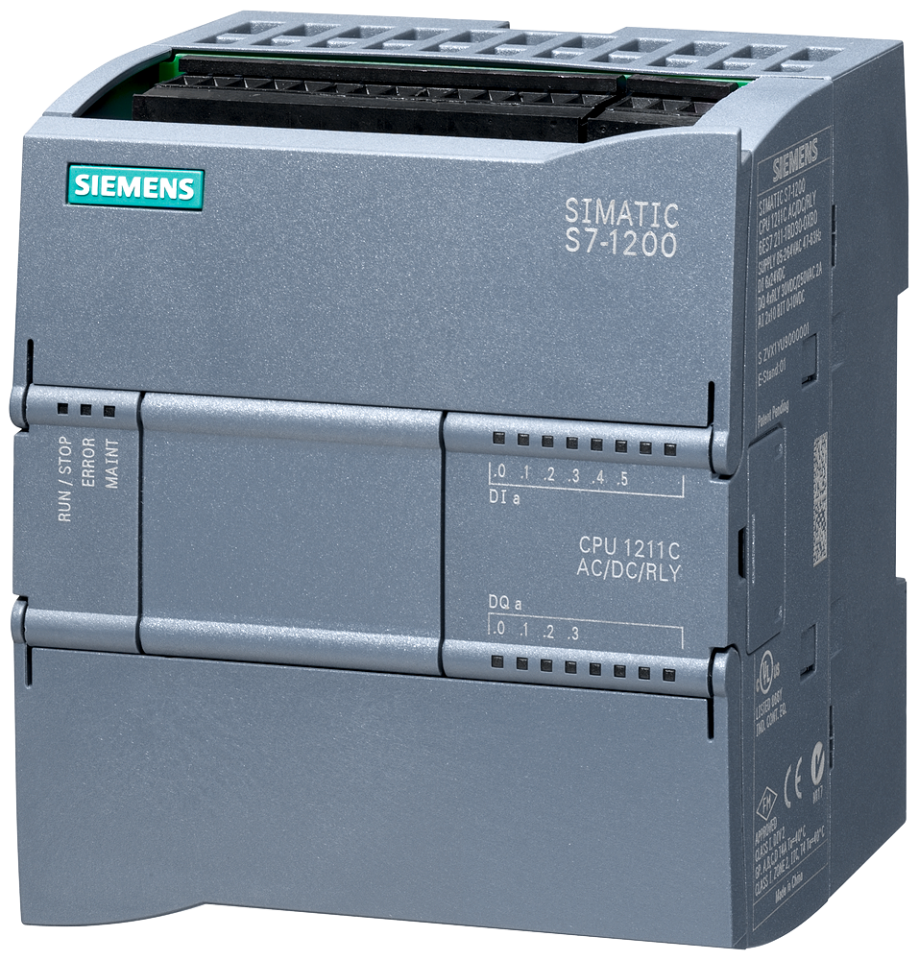 6ES7211-1BE40-0XB0 SIMATIC S7-1200, CPU 1211C, compact CPU, AC/DC/relay,