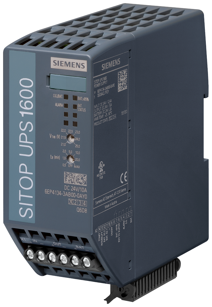6EP4134-3AB00-0AY0 SITOP UPS1600 10 A uninterruptible power supply input: