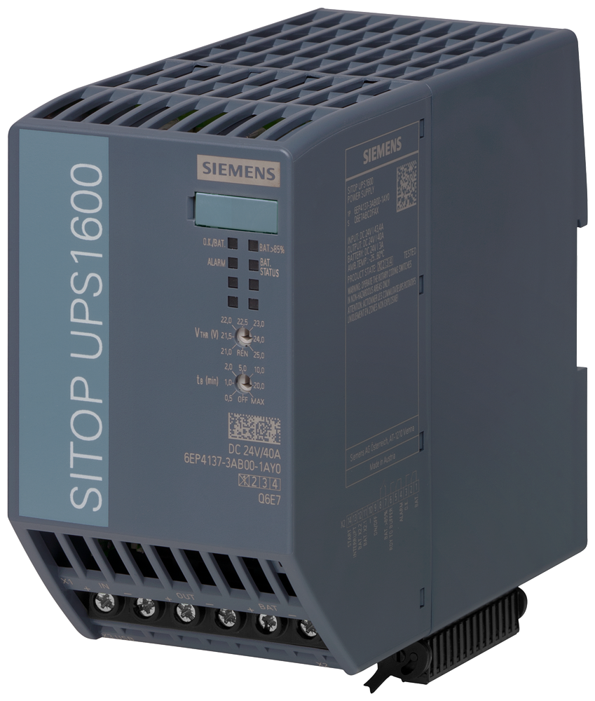 6EP4137-3AB00-1AY0 SITOP UPS1600 40 A USB uninterruptible power supply