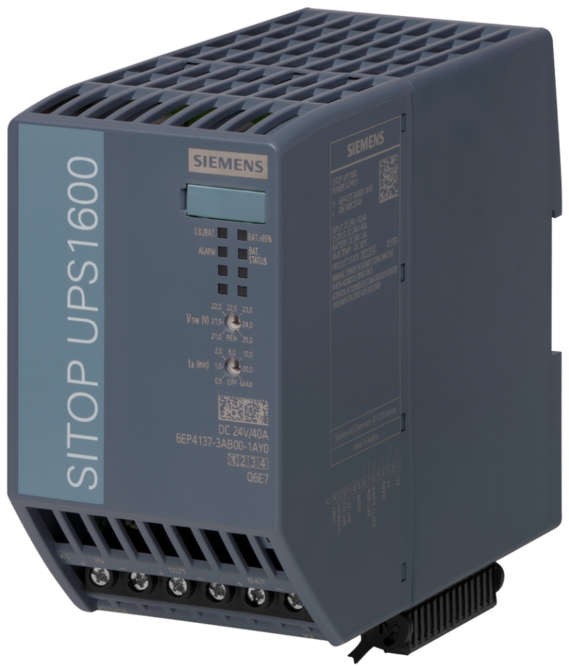 6EP4137-3AB00-1AY0 SITOP UPS1600 40 A USB uninterruptible power supply