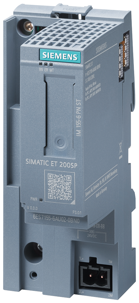6ES7155-6AU02-0BN0 SIMATIC ET 200SP, PROFINET interface module IM 155-6