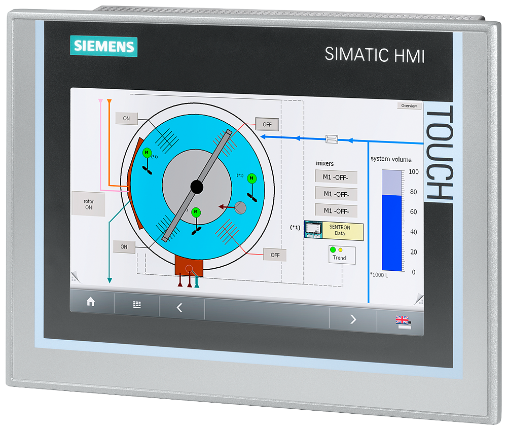 6AV7882-0AA10-0AA0 SIMATIC IPC277E (Nanopanel PC); 7inch  Touch TFT; 2x