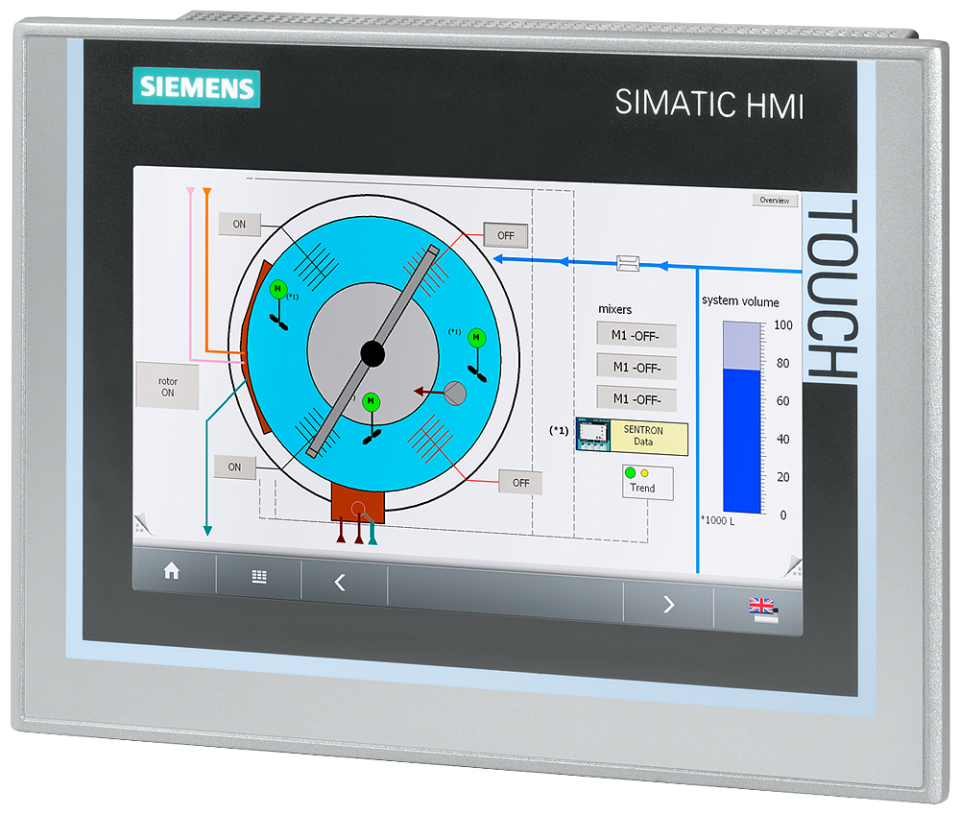 6AV7882-0AA10-0AA0 SIMATIC IPC277E (Nanopanel PC); 7inch  Touch TFT; 2x