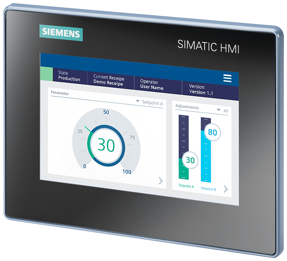 6AV2123-3GB32-0AW0 SIMATIC HMI MTP700, Unified Basic Panel, touch operation,