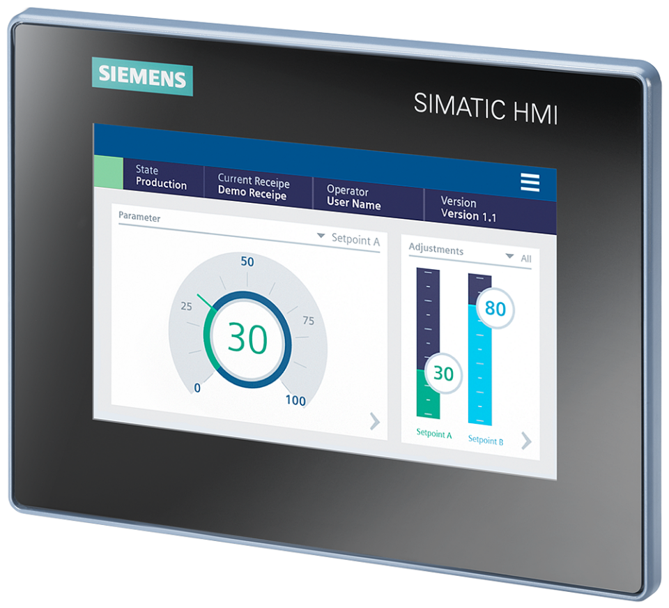 6AV2123-3GB32-0AW0 SIMATIC HMI MTP700, Unified Basic Panel, touch operation,
