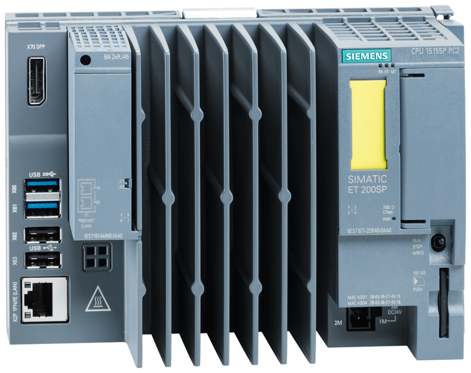 6ES7677-2WB42-0GM0 SIMATIC ET 200SP Open Controller, CPU 1515SP PC2 TF