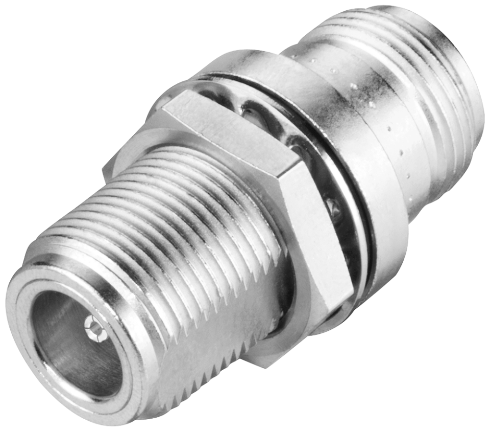 6GK5798-2PP00-2AA6 N-Connect Female/female Panel feedthrough, cabinet