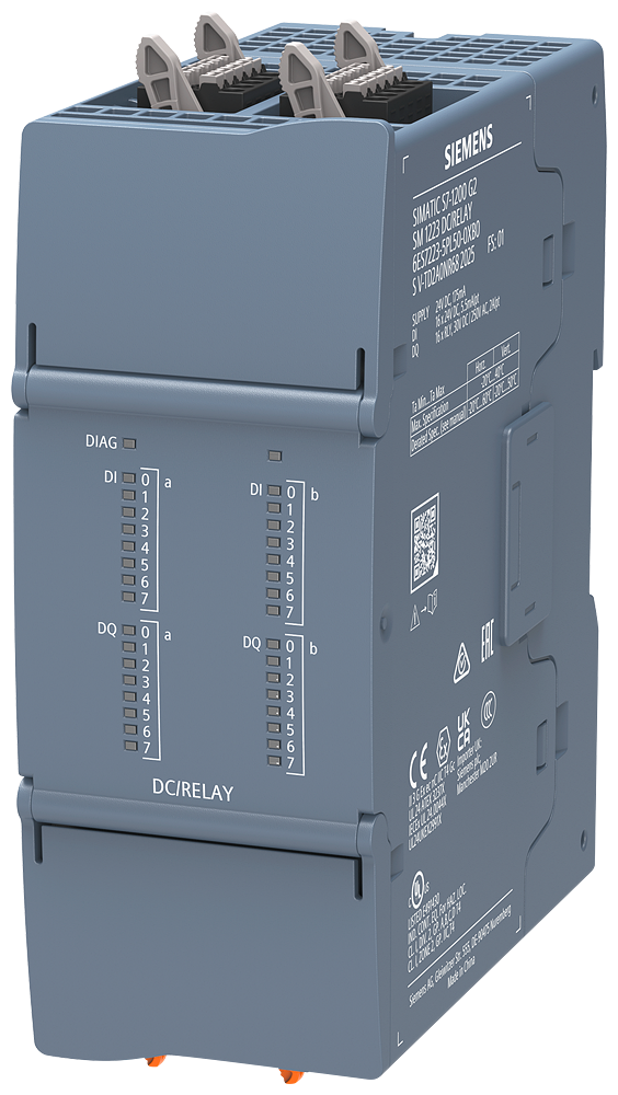 6ES7223-5PL50-0XB0 SIMATIC S7-1200 G2, SM 1223 digital I/O, 16 DI / 16