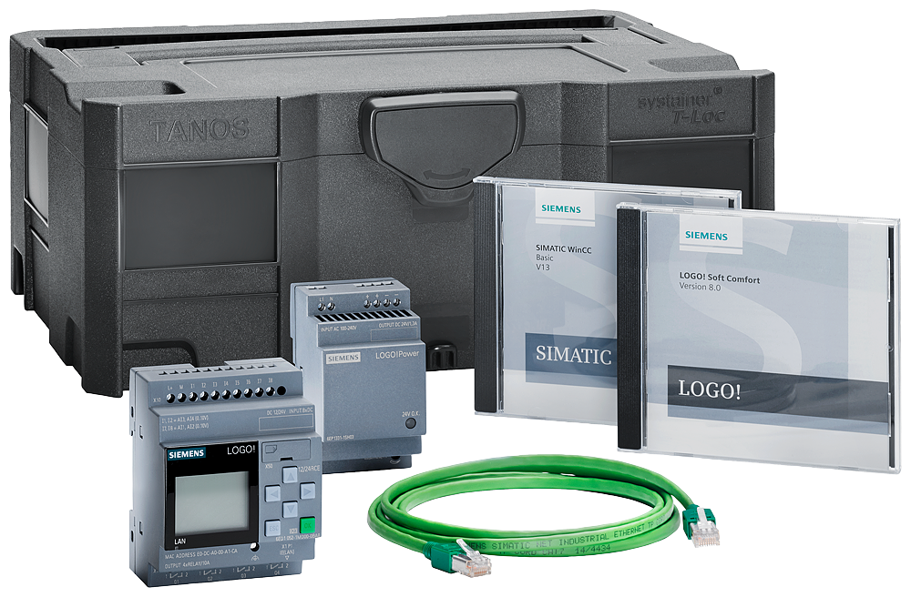 6ED1057-3BA01-0AA8 LOGO! starter kit 12/24RCE V8.3 with LOGO! 12/24RCE,