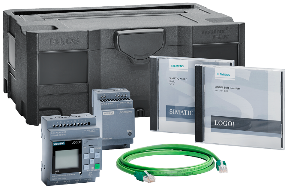6ED1057-3BA01-0AA8 LOGO! starter kit 12/24RCE V8.3 with LOGO! 12/24RCE,