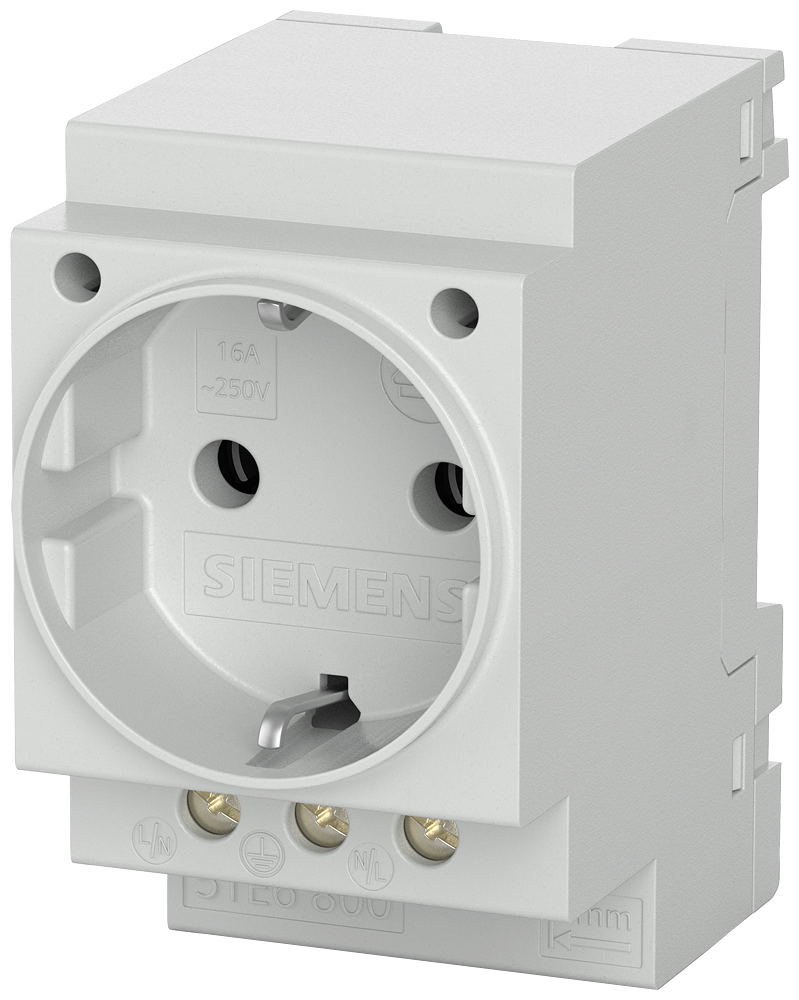 5TE6800 SCHUKO socket outlet 16 A according to DIN VDE 0620