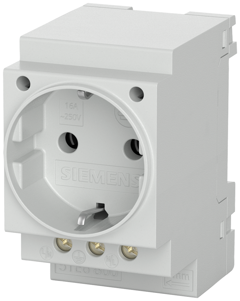5TE6800 SCHUKO socket outlet 16 A according to DIN VDE 0620