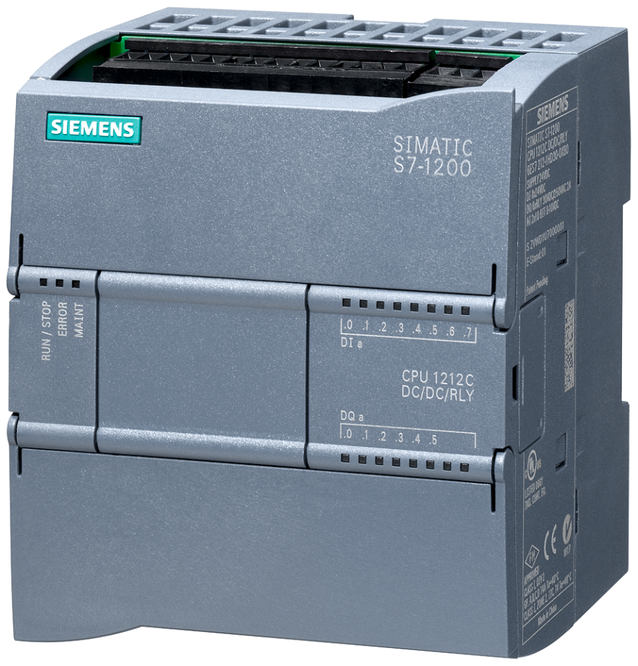 6ES7212-1HE40-0XB0 SIMATIC S7-1200, CPU 1212C, compact CPU, DC/DC/relay,