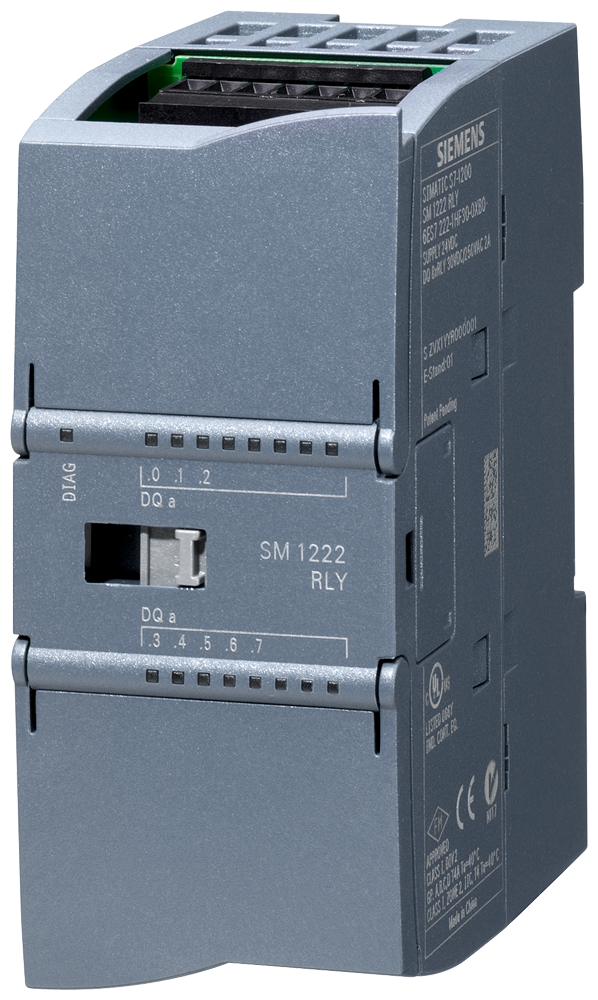 6ES7222-1HF32-0XB0 SIMATIC S7-1200, Digital output SM 1222, 8 DO, relay