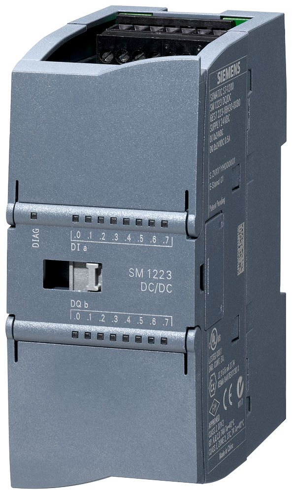 6ES7223-1BH32-0XB0 SIMATIC S7-1200, Digital I/O SM 1223, 8 DI/8 DO, 8