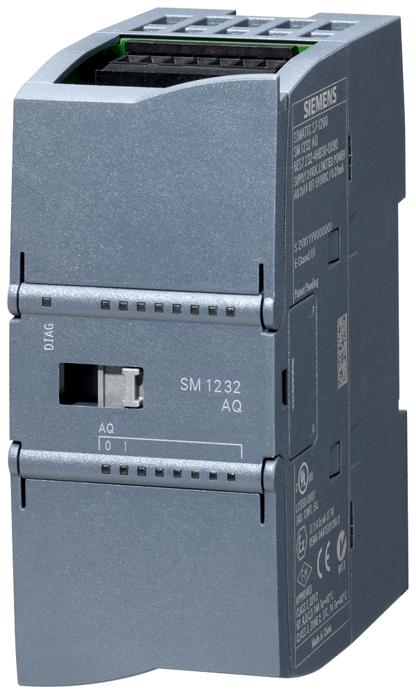 6ES7232-4HB32-0XB0 SIMATIC S7-1200, Analog output, SM 1232, 2 AO, +/-10