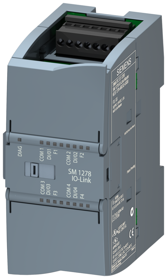 6ES7278-4BD32-0XB0 SIMATIC S7-1200, SM1278 IO-Link, 4xIO-Link Master