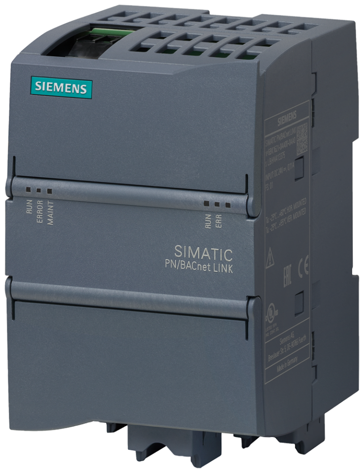 6BK1621-0AA00-0AA0 SIMATIC PN/BACnet LINK coupling module for Profinet