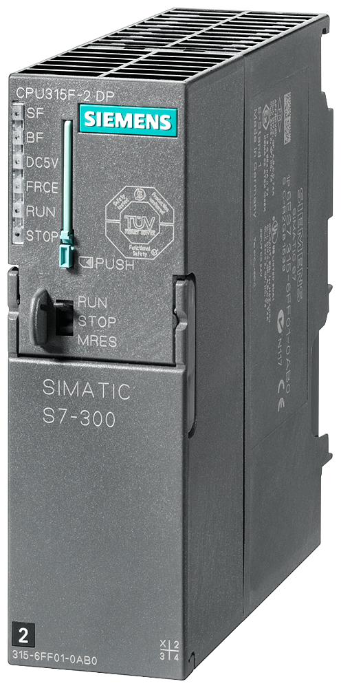 6ES7315-6FF04-0AB0 SIMATIC S7-300, CPU 315F-2DP Fail-safe module with