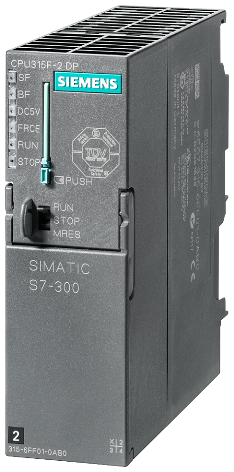 6ES7315-6FF04-0AB0 SIMATIC S7-300, CPU 315F-2DP Fail-safe module with