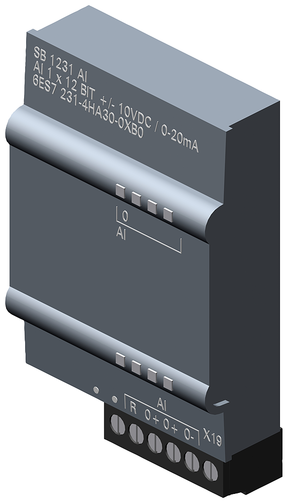 6ES7231-4HA30-0XB0 SIMATIC S7-1200, Analog input, SB 1231, 1 AI, +/-10