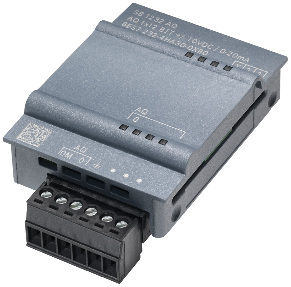6ES7232-4HA30-0XB0 SIMATIC S7-1200, Analog output, SB 1232, 1 AO, +/-10