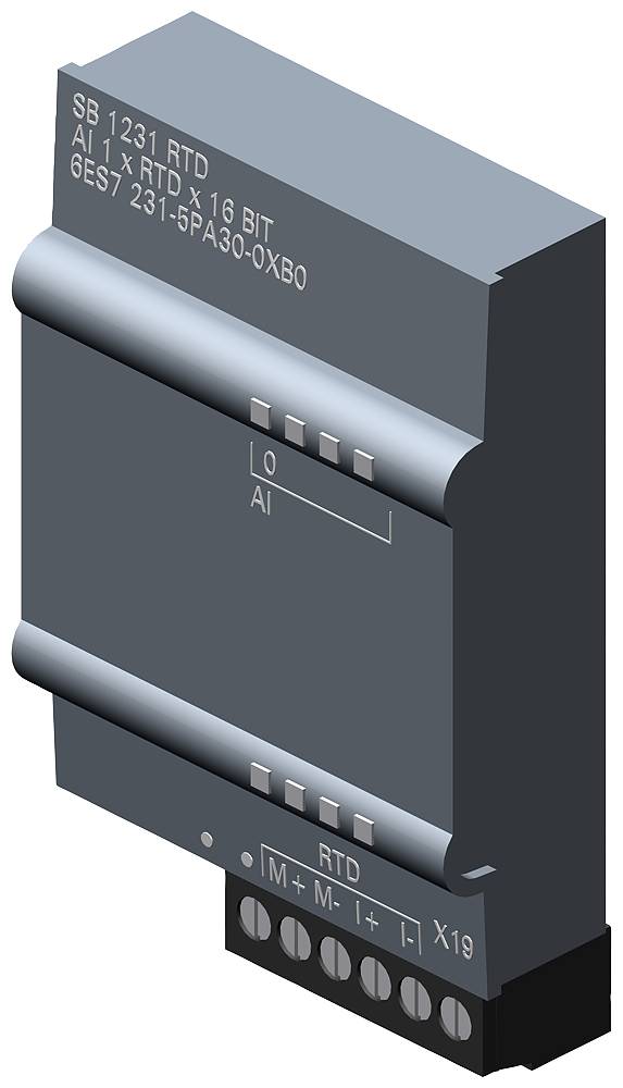 6ES7231-5PA30-0XB0 SIMATIC S7-1200, Analog input, SB 1231RTD, 1 AI RTD,