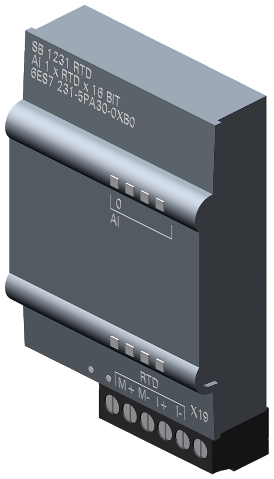 6ES7231-5PA30-0XB0 SIMATIC S7-1200, Analog input, SB 1231RTD, 1 AI RTD,