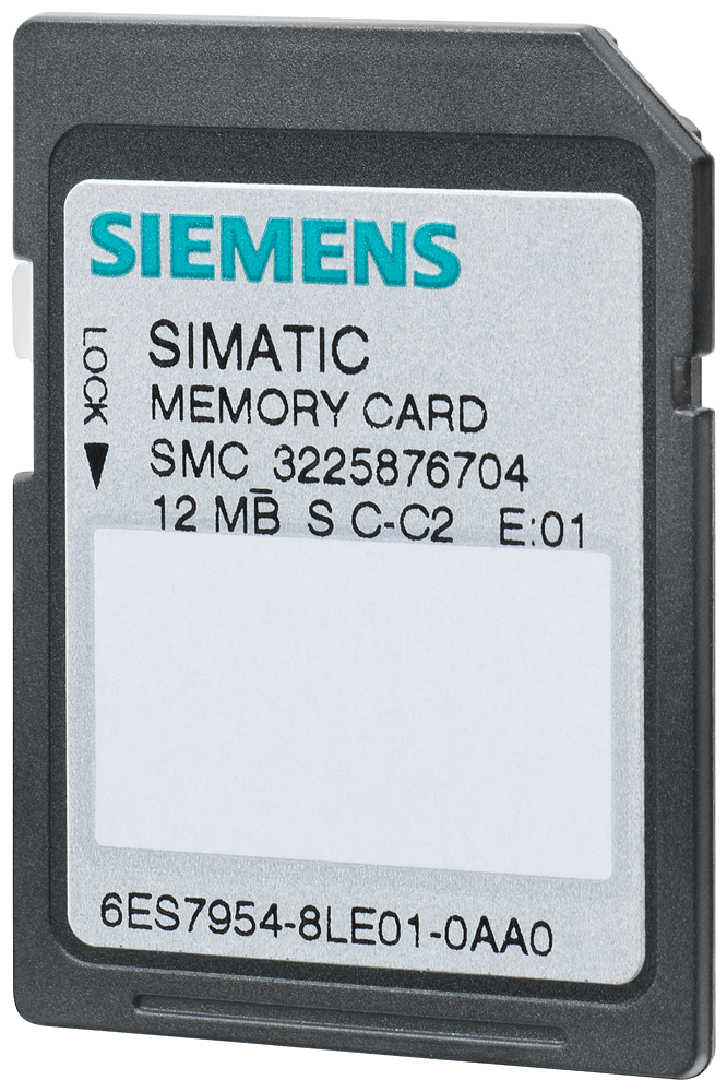 6ES7954-8LC03-0AA0 SIMATIC S7, memory card for S7-1x 00 CPU/SINAMICS,